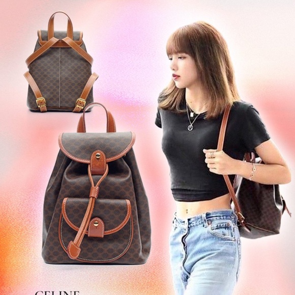 vintage celine macadam triomphe backpack. Lisa Style - Picture 7 of 7